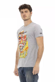 T-shirt en coton gris