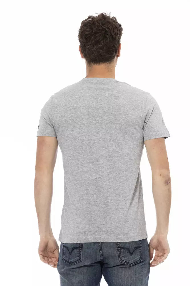 T-shirt en coton gris