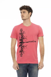 T-shirt en coton rose