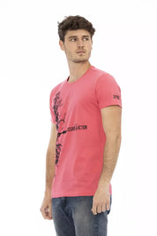 T-shirt en coton rose