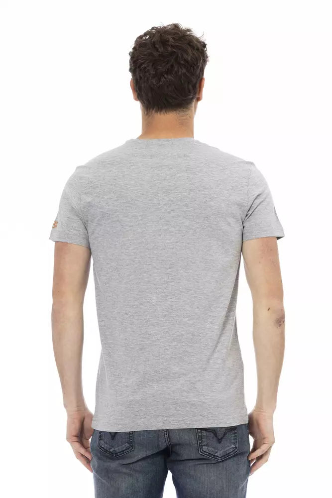 T-shirt en coton gris