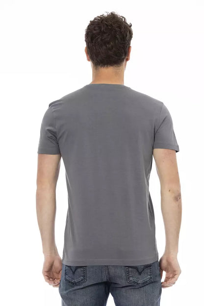 T-shirt en coton gris