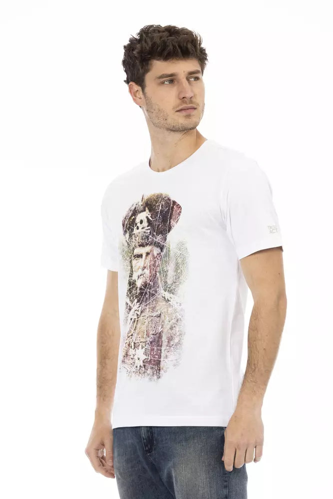 T-shirt en coton blanc