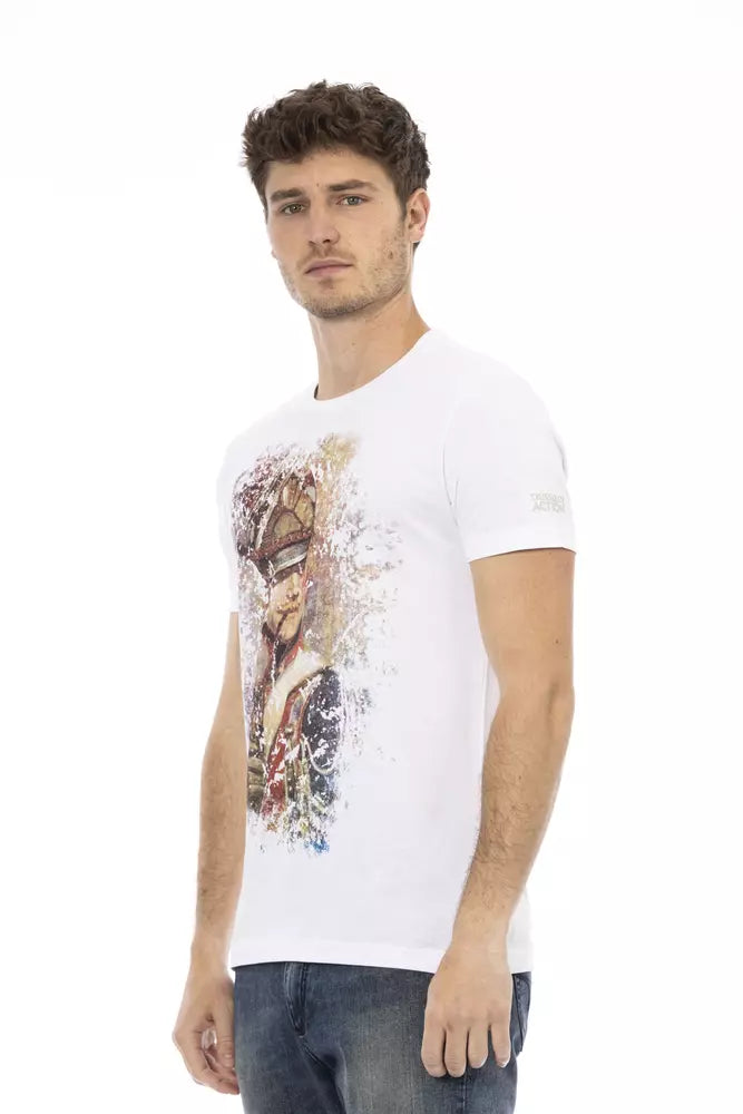 T-shirt en coton blanc