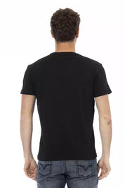 T-shirt en coton noir