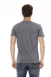 T-shirt en coton gris