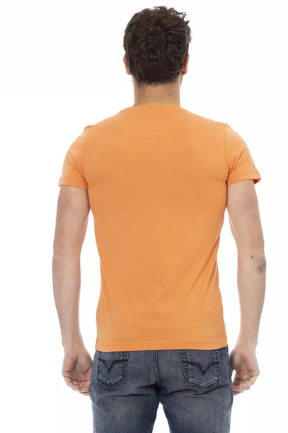 T-shirt en coton orange