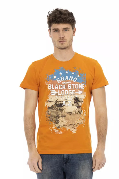 T-shirt en coton orange