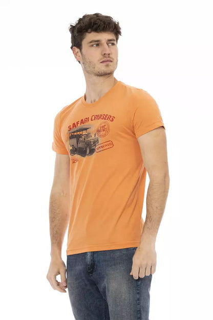 T-shirt en coton orange