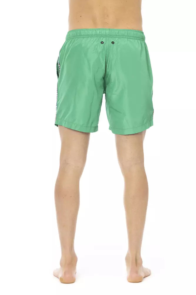 Maillots de bain en polyester vert