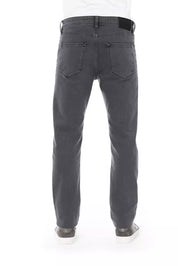 Jean et pantalon en coton gris