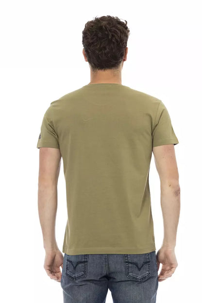 T-shirt en coton vert