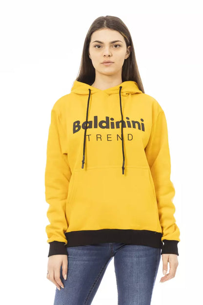 Pull en coton jaune