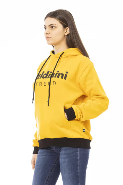 Pull en coton jaune