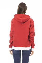 Pull en coton rouge