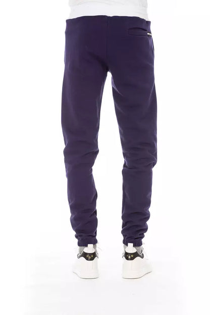 Jeans et pantalon en coton violet