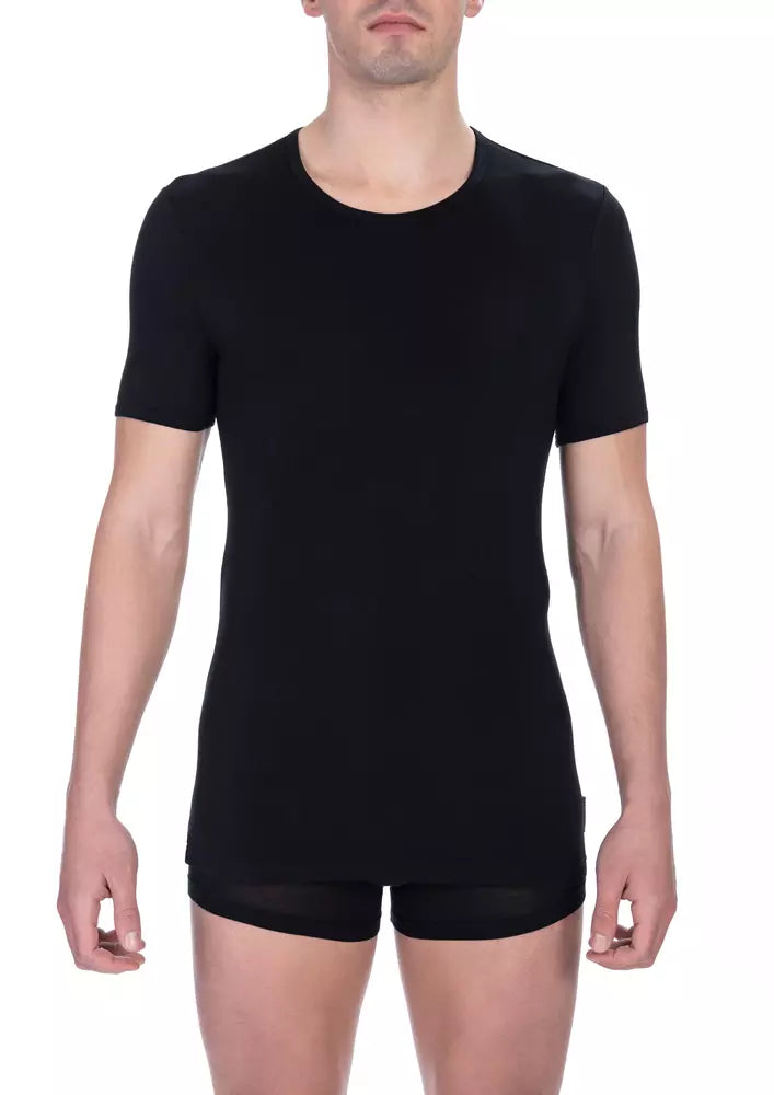 T-shirt en coton noir