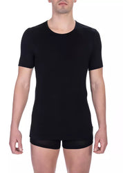 T-shirt en coton noir