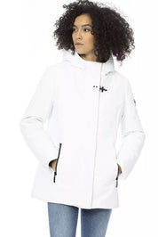 Vestes et manteaux en polyester blanc