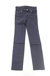 Blaue baumwollähnliche Jeans und Hose