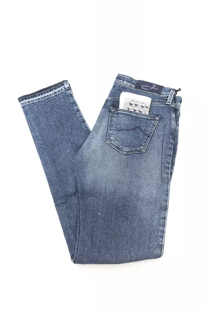 Jean et pantalon en coton bleu