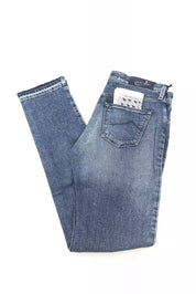 Jean et pantalon en coton bleu