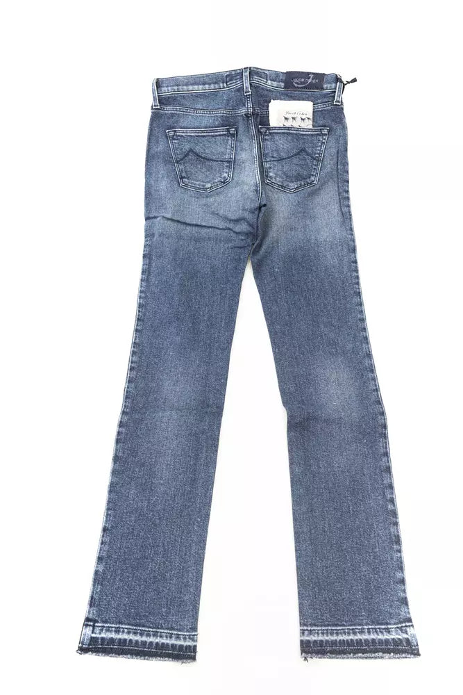 Jean et pantalon en coton bleu