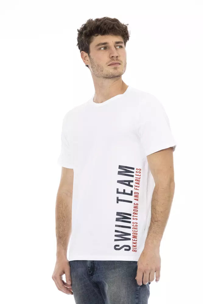 T-shirt en coton blanc