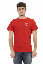 T-shirt en coton rouge