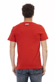 T-shirt en coton rouge