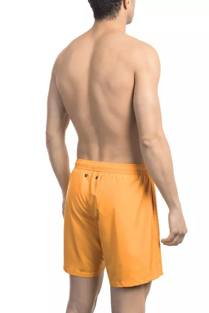 Maillots de bain en polyester orange