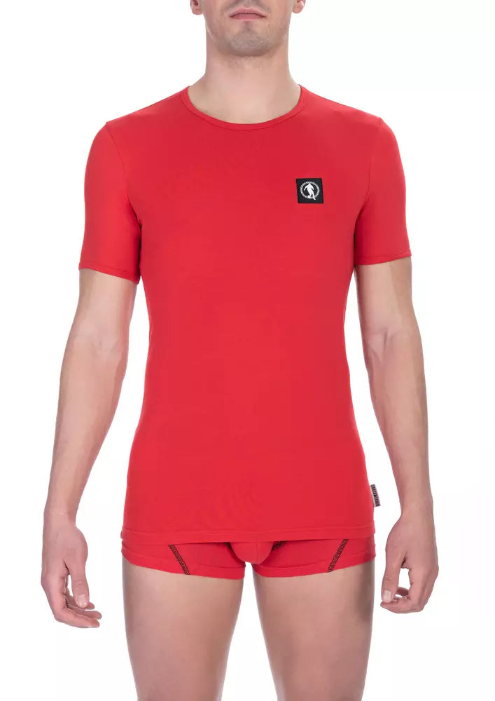 T-shirt en coton rouge