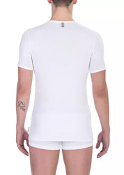 T-shirt en coton blanc