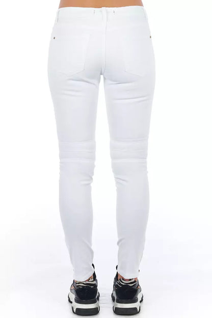 Jean et pantalon en coton blanc