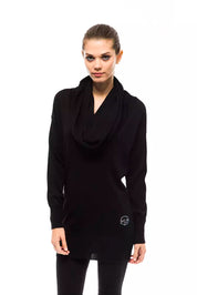 Black Wool Women Sweater