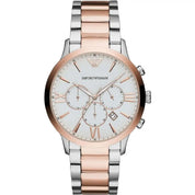 Elegant Two-Tone Timepiece for Men