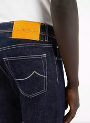 Italian Crafted Bandana Detail Jeans