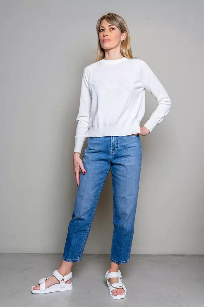 Blaue Jeans und Hose aus Baumwolle