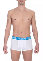 White Cotton Men Trunk