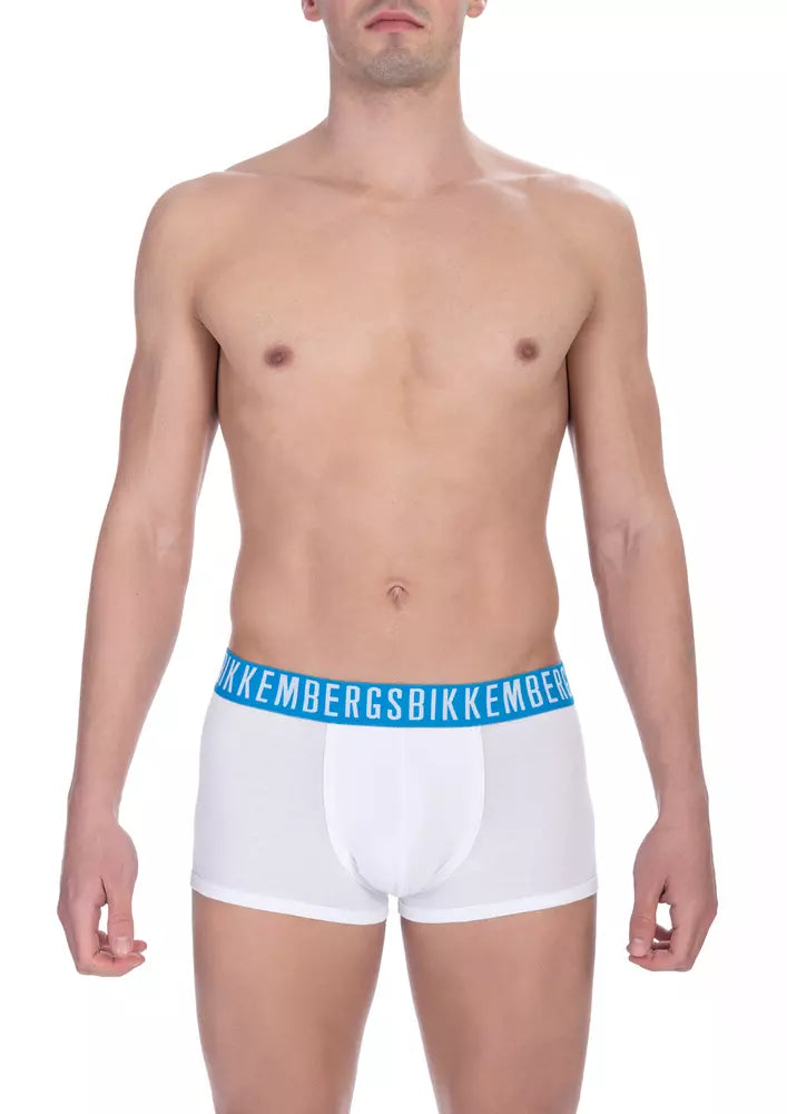 White Cotton Men Trunk