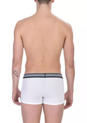 White Cotton Men Trunk