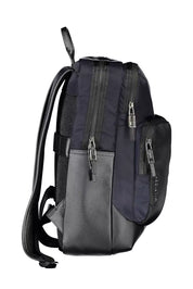 Blue Polyethylene Men Backpack