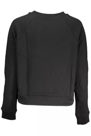 Black Cotton Women Sweater