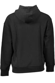 Black Cotton Men Sweater