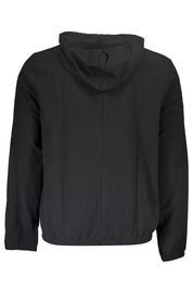 Black Polyester Men Sweater