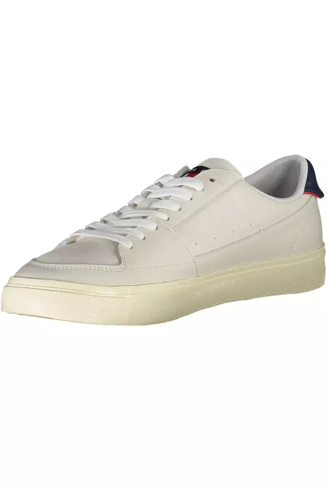 White Leather Men Sneaker