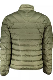 Green Polyamide Men Jacket