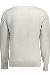 Gray Cotton Mens Sweater