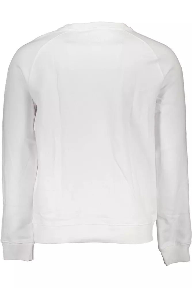 White Cotton Men Sweater