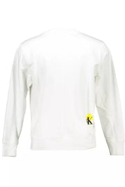 White Cotton Men Sweater